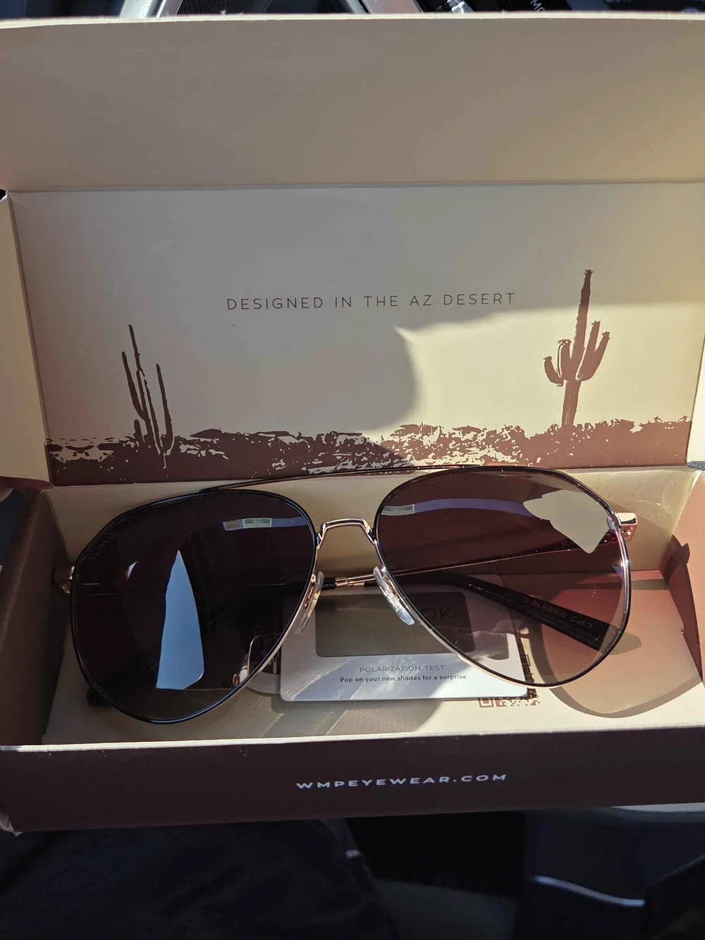 WMD eyewear brown